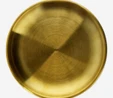 Flying Tiger Copenhagen Gold Oval Dekoratif Tabak 10 cm