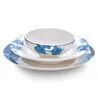 Jumbo Blue Garden 24 Parça 6 Kişilik Yemek Takımı