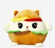 Flying Tiger Copenhagen Burger Kostümlü Peluş Oyuncak