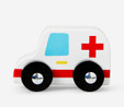 Flying Tiger Copenhagen Ahşap Oyuncak Ambulans