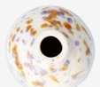 Flying Tiger Copenhagen Desenli Bej Mini Seramik Vazo 8,5 cm