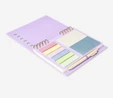 Flying Tiger Copenhagen Kalemli ve Yapışkan Notlu Yeşil Çizgili Defter
