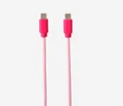 Flying Tiger Copenhagen Pembe USB-C Şarj Kablosu 100 cm