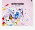 Flying Tiger Copenhagen 2'li Kendin Boya Dokulu Sticker Seti