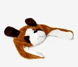 Flying Tiger Copenhagen Kahverengi Köpek Şeklinde Peluş Şapka
