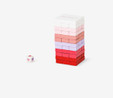 Flying Tiger Copenhagen Pembe Ahşap Blok Dizme Oyunu