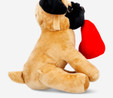 Flying Tiger Copenhagen Kalpli Kahverengi Peluş Köpek