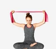 Flying Tiger Copenhagen Koyu Pembe Sert Direnç Bandı 120 cm