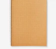 Flying Tiger Copenhagen Spiralli Kareli Kraft Kapaklı Defter A4