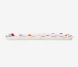 Flying Tiger Copenhagen Çok Renkli Kareli Tepsi 30,7 cm x 21,8 cm