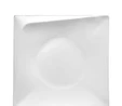 Jumbo Fold Platin 58 Parça 12 Kişilik Kare Yemek Takımı