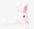 Flying Tiger Copenhagen Ayarlanabilir Kulaklı Pembe Peluş Tavşan