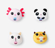 Flying Tiger Copenhagen Çok Renkli Sürpriz Peluş Oyuncak