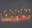 Flying Tiger Copenhagen 20'li Pembe Çiçekli LED Işık Zinciri 2,5 m