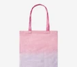Flying Tiger Copenhagen Pembe Renk Geçişli Bez Çanta