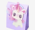 Flying Tiger Copenhagen Pembe Unicorn Şeklinde Hediye Poşeti