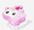 Flying Tiger Copenhagen Pembe Unicorn Şeklinde İçi Doldurulabilir Duvar Süsü