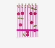 Flying Tiger Copenhagen Kiraz Desenli Pembe Spiralli Not Defteri