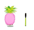 Flying Tiger Copenhagen Pembe Ananas Şeklinde Masaüstü Tahtası