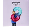 Flying Tiger Copenhagen Pembe Mavi Parlak 3 Numaralı Folyo Balon