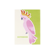 Flying Tiger Copenhagen Pembe Papağan Desenli Defter
