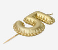 Flying Tiger Copenhagen 5 Numaralı Altın Rengi Pasta Mumu