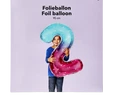 Flying Tiger Copenhagen Pembe Mavi Parlak 2 Numaralı Folyo Balon