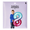 Flying Tiger Copenhagen Pembe Mavi Parlak 8 Numaralı Folyo Balon
