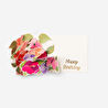Flying Tiger Copenhagen Pop-up Pembe Çiçek Detaylı Doğum Günü Kartı