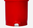 Flying Tiger Copenhagen Kırmızı Çilek Şeklinde Plastik Mini Çöp Kutusu