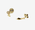 Flying Tiger Copenhagen Gold Deniz Temalı Küpe