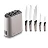 Jumbo Smart Grey Standlı 5'li Bıçak Seti