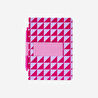 Flying Tiger Copenhagen Kalemli Pembe Geometrik Desenli Defter A5