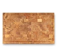 Jumbo Rustik Natural Kesme Tahtası 50x30 cm