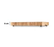 Jumbo Rustik Natural Kesme Tahtası 50x30 cm