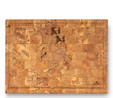 Jumbo Rustik Natural Kesme Tahtası 38x26 cm