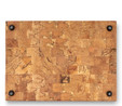Jumbo Rustik Natural Kesme Tahtası 38x26 cm