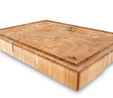 Jumbo Rustik Natural Kesme Tahtası 38x26 cm