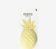Flying Tiger Copenhagen Sarı Ananas Şeklinde Elektrokaplama Saç Fırçası