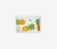 Flying Tiger Copenhagen Ananas Desenli Cam Tealight Mumluk