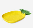 Flying Tiger Copenhagen Sarı Ananas şeklinde Seramik Servis Tabağı