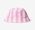 Flying Tiger Copenhagen Pembe Çizgili Bucket Şapka