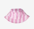 Flying Tiger Copenhagen Pembe Çizgili Bucket Şapka