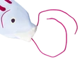 Flying Tiger Copenhagen Pembe Balık Şeklinde İpli Seyahat Torbası