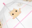 Flying Tiger Copenhagen Kedi Desenli Şeffaf Çocuk Şemsiyesi