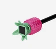 Flying Tiger Copenhagen Pembe Ananas Şeklinde Güneş Enerjili Lamba