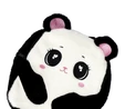 Flying Tiger Copenhagen Panda Şeklinde Peluş Sırt Çantası