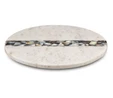 Jumbo Romano Mermer Servislik 14x14x1.76 cm Beyaz