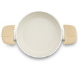 Jumbo Swiss Crystal Dark Cream İndüksiyon Tabanlı Sahan 20 cm