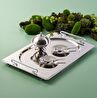 Jumbo New 9000 28 Parça Oval Çay Seti Çelik